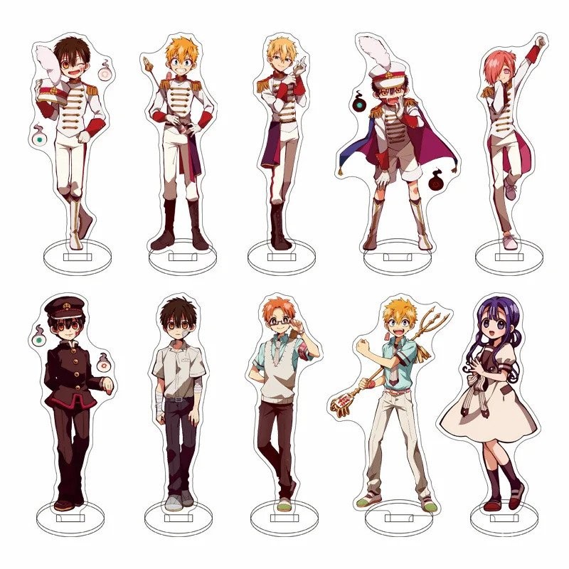 Figura Acrílica Toilet-Bound Hanako-kun - Yugi Amane/Hanako-kun, 15 Cm, Doble Cara, Para Decoración Figura Acrílica Toilet-Bound Hanako-kun - Yugi Amane/Hanako-kun, 15 Cm, Doble Cara, Para Decoración