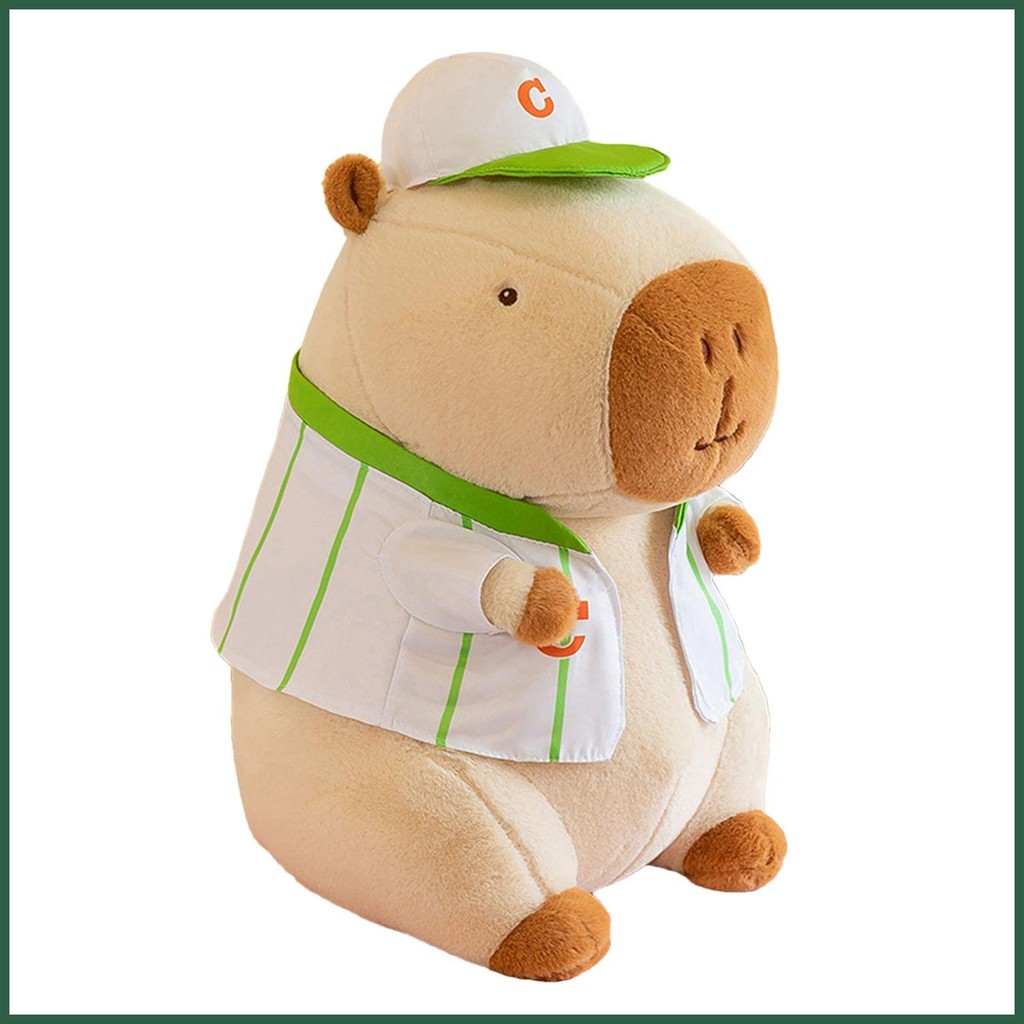 Capybara Plush with Clothes Cute Capybara Stuff Huggable Collection for ...