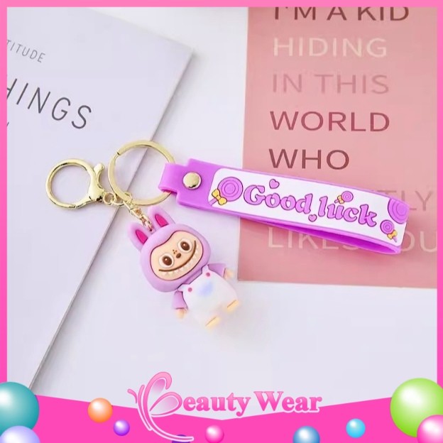 GANTUNGAN Labubu Good Luck Character Keychain BW 1261 | Shopee Philippines