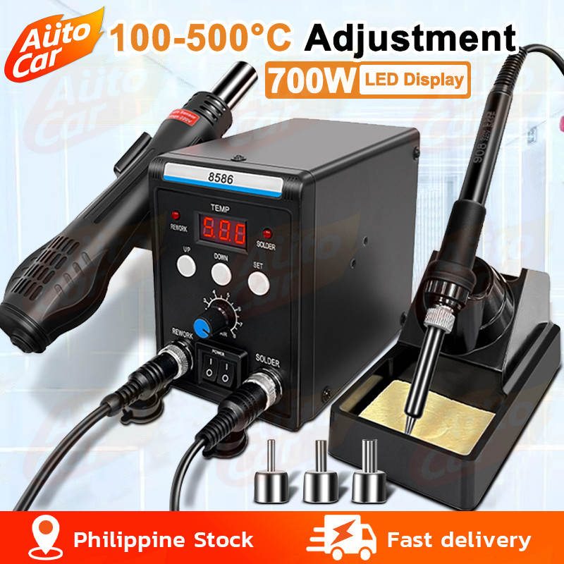 Portable Heat Hot Air Handle BGA Rework Solder Station Electric ...