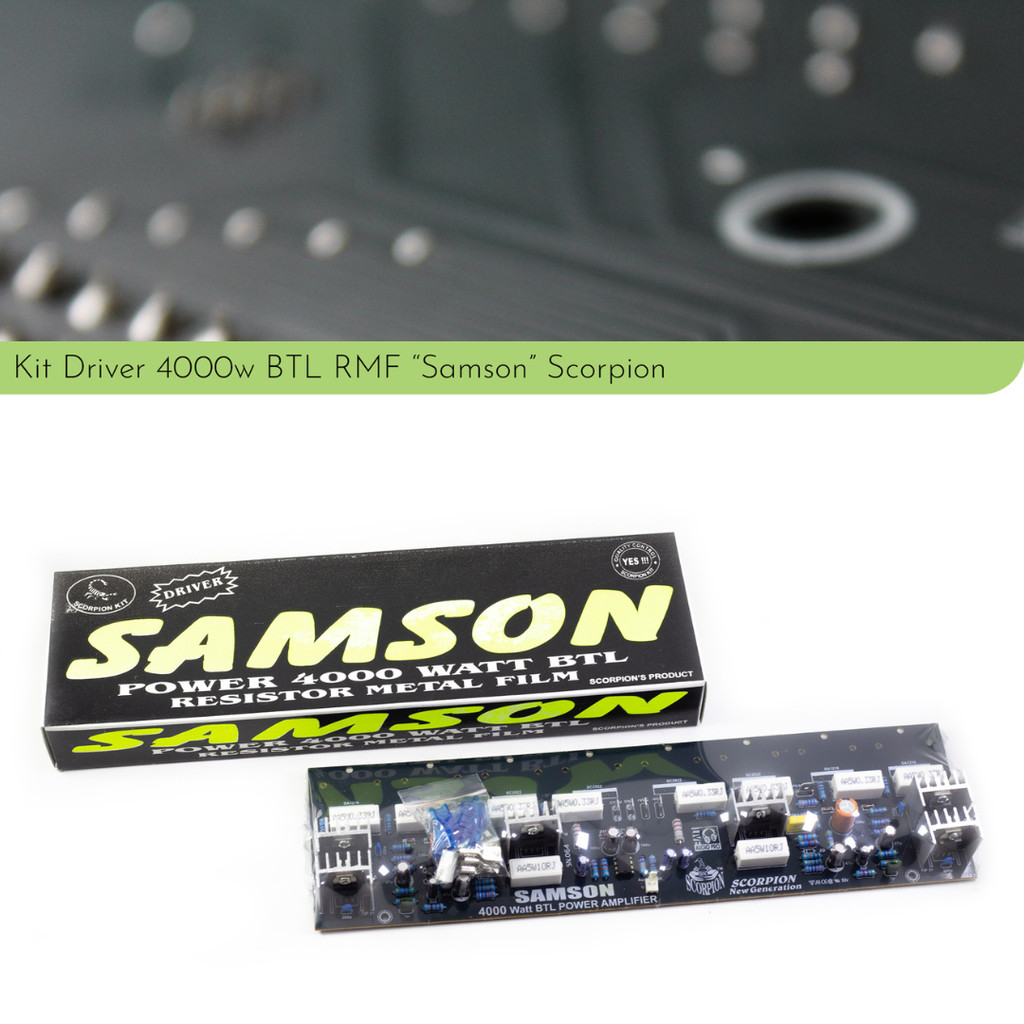 4000w BTL RMF Samson Driver Assembly Kit by Scorpion | Shopee Philippines
