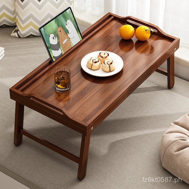 Foldable Japanese Style Bay Window Tea Table for Home Use, Bedroom Low ...