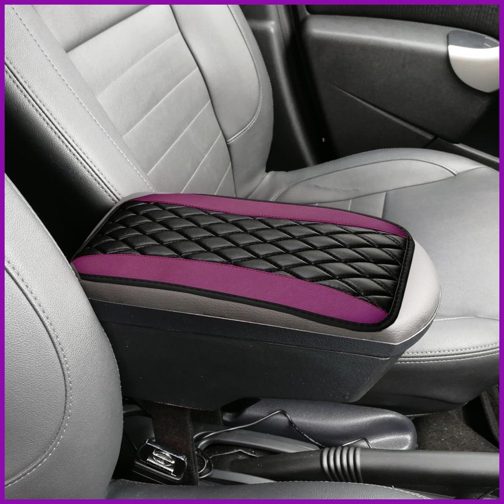 Center Console Cushion Pad Car Armrest PU Leather Pad for All Seasons ...