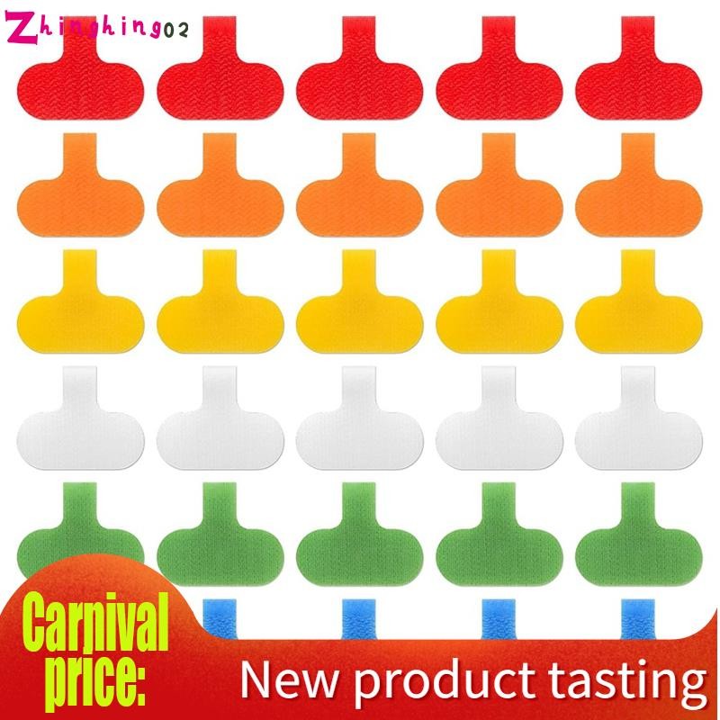 ★zhinghing02★ 30 Piece Cable Labels Cord Labels Write on Wire Labels ...