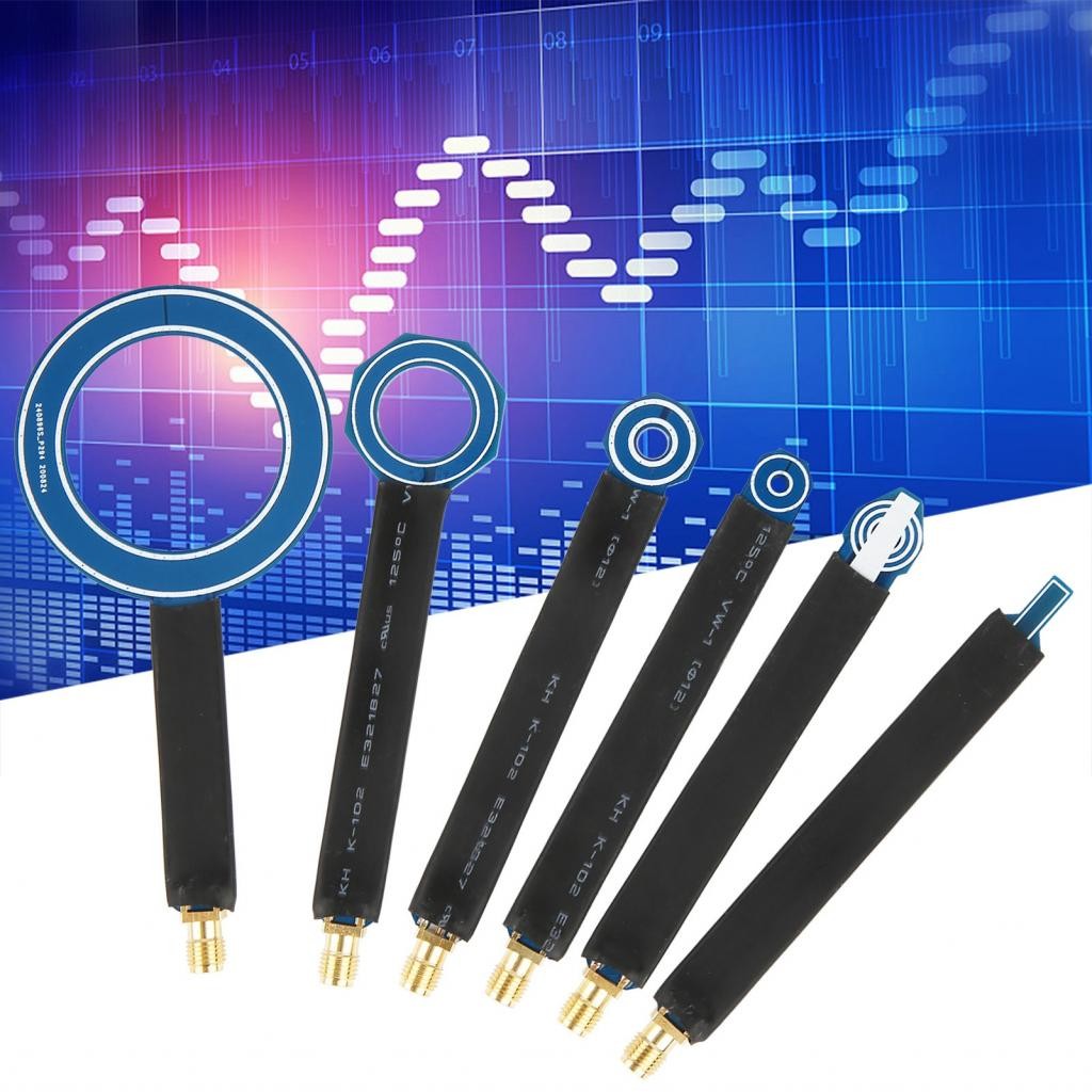 Dajrrhd Magnetic Field Probe 6Pcs Near Probes Set SMA Conduction