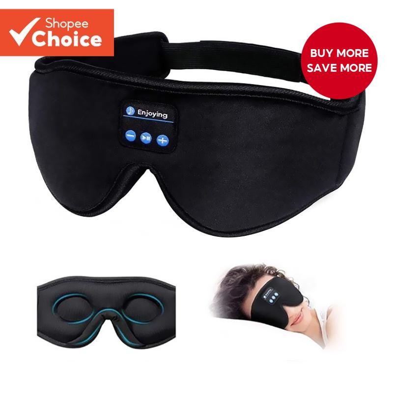 3D Bluetooth Eye Mask Headset Wireless Music Bl uetooth Eye Mask New ...