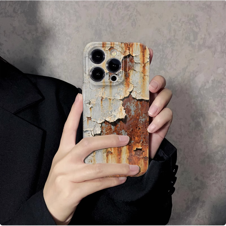 For iPhone 17 16 15 14 13 12 Pro Max & OPPO Reno/Redmi K Rust Decay ...