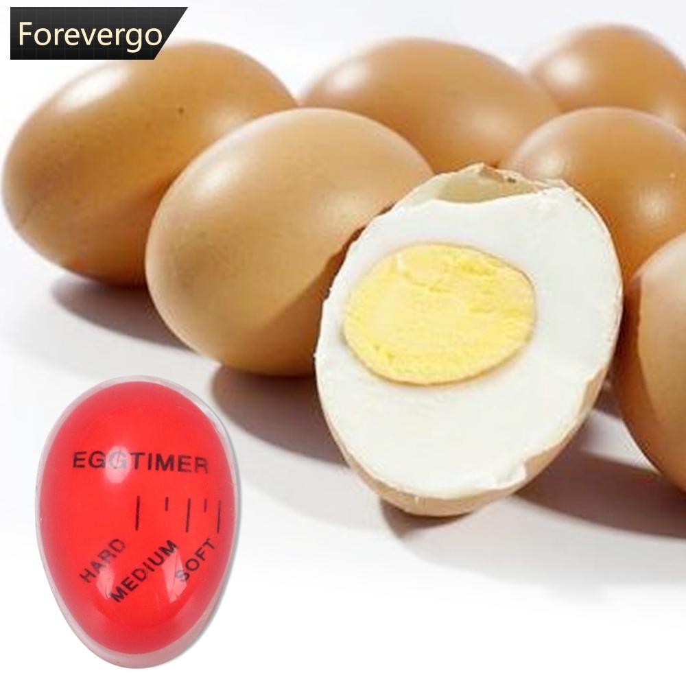 FOREVERGO Egg Perfect Color Changing Timer Soft Hard Boiled Eggs ...