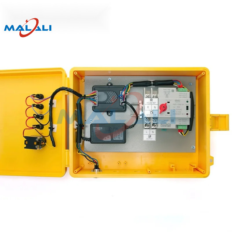 Malali 12KW Diesel Generator ATS Control Box 5-Pin 220V/380V Auto Start ...
