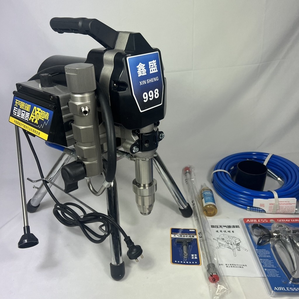 998Plunger Electric High-Pressure Airless Spray Machine High Power ...