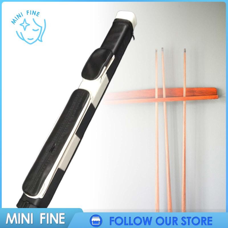 [ Pool Storage Box Hard Tube Billiard Pool Cue Sticks Carrying Case ...