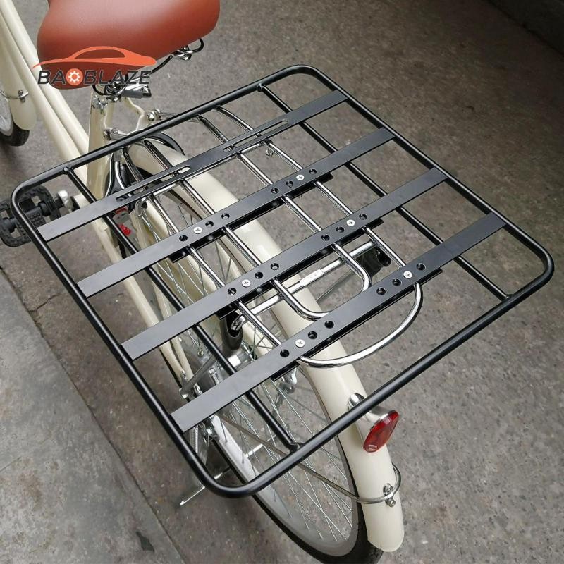 [Baoblaze] Bike Back Shelf Bike Luggage Rack Easy to Install Camping ...