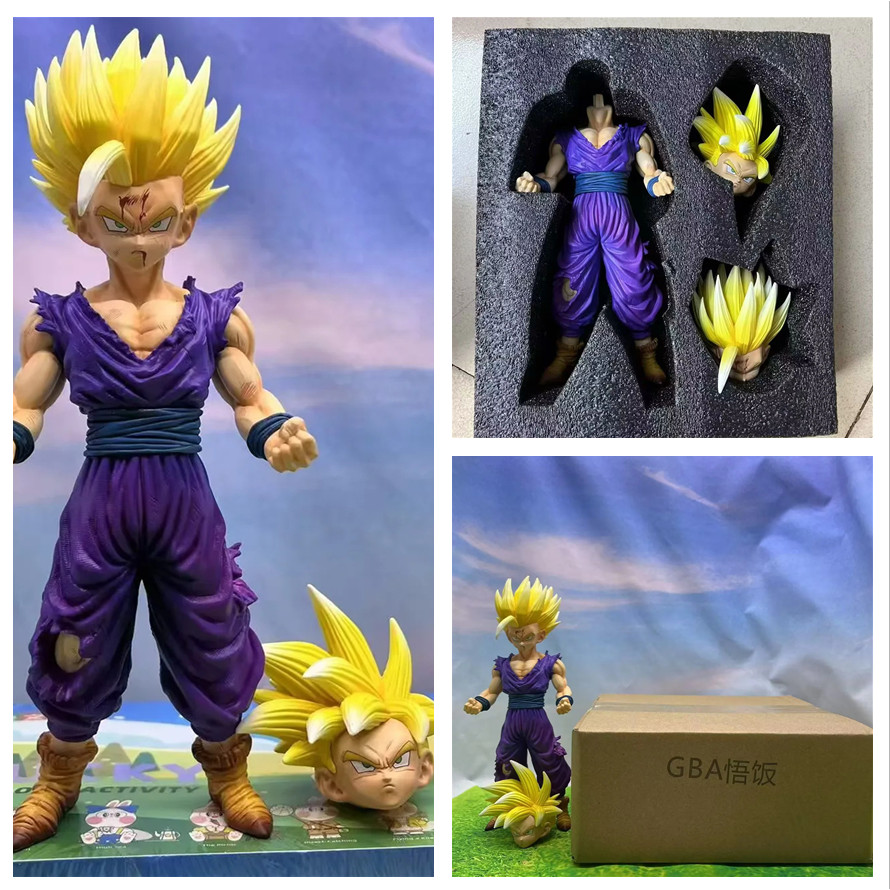 Dragon Ball Saiyan Battle Damage Son Gohan Standing Posture Combat Form ...