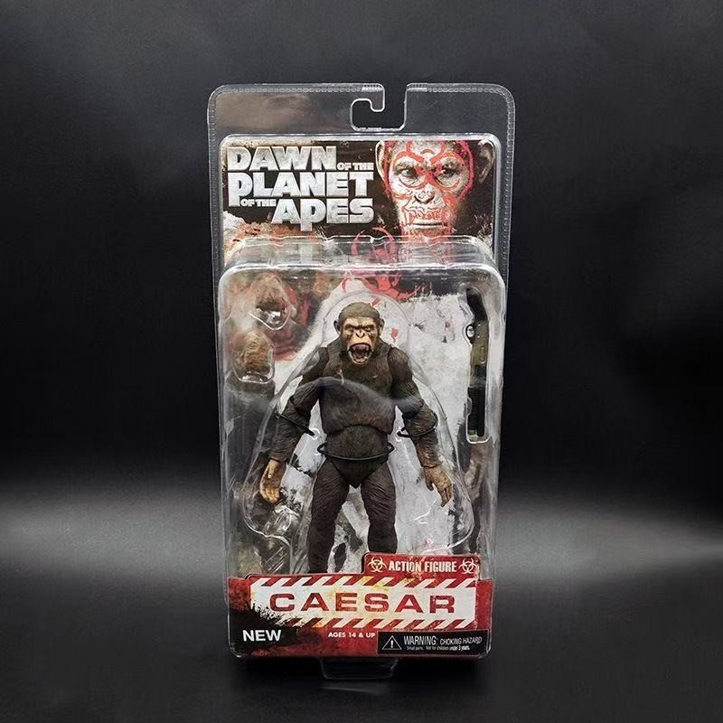CAESAR & LUCA アクションフィギュア セット NECA Rise of the Planet of the Apes Characters Caesar and Maurice