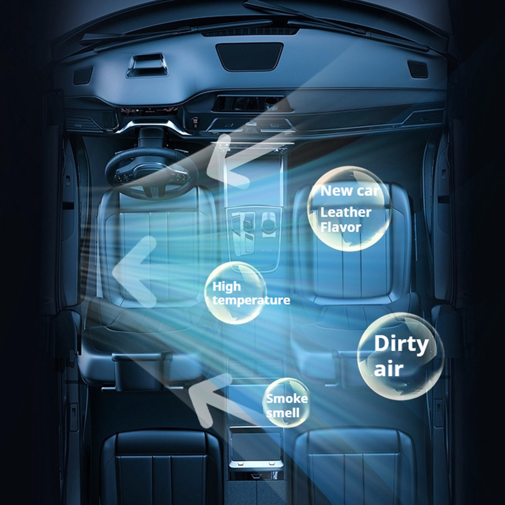 Car Cooling 3 Fans 2.4V Solar Powered Truck Exhaust Fan Car Radiator ...