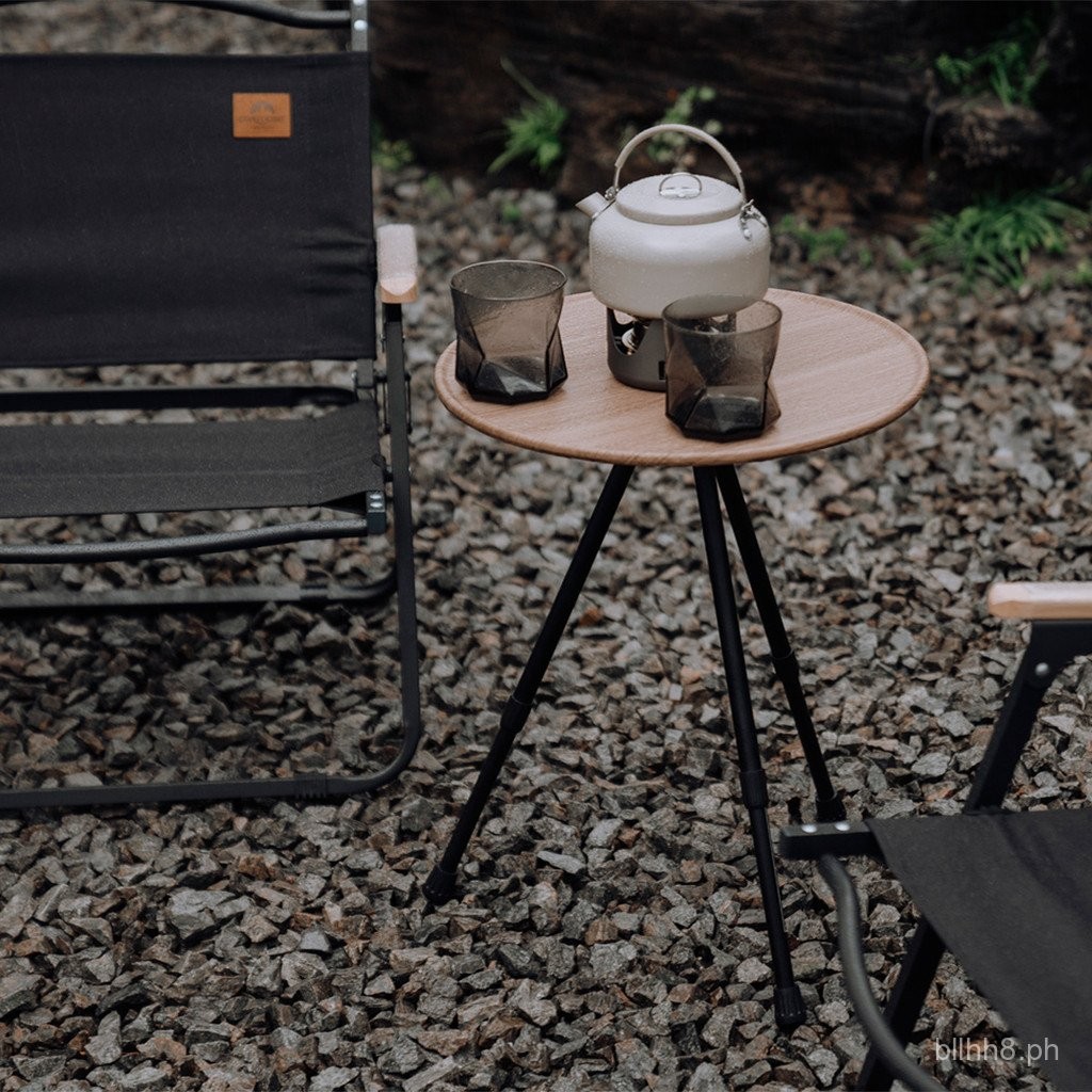 Outdoor Camping Portable Tripod Adjustable Folding Table Lightweight ...