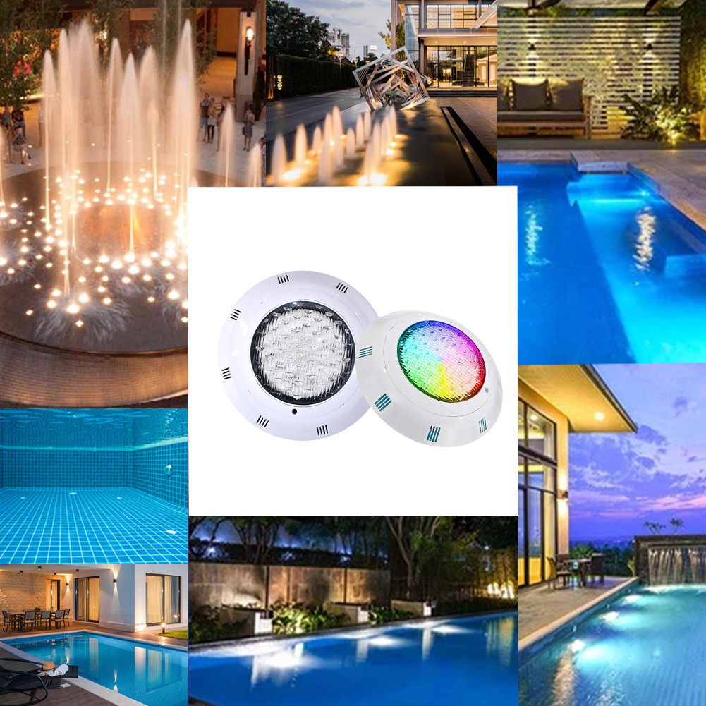 LED Underwater Swimming Pool Lights with Remote Control IP68 Waterproof ...
