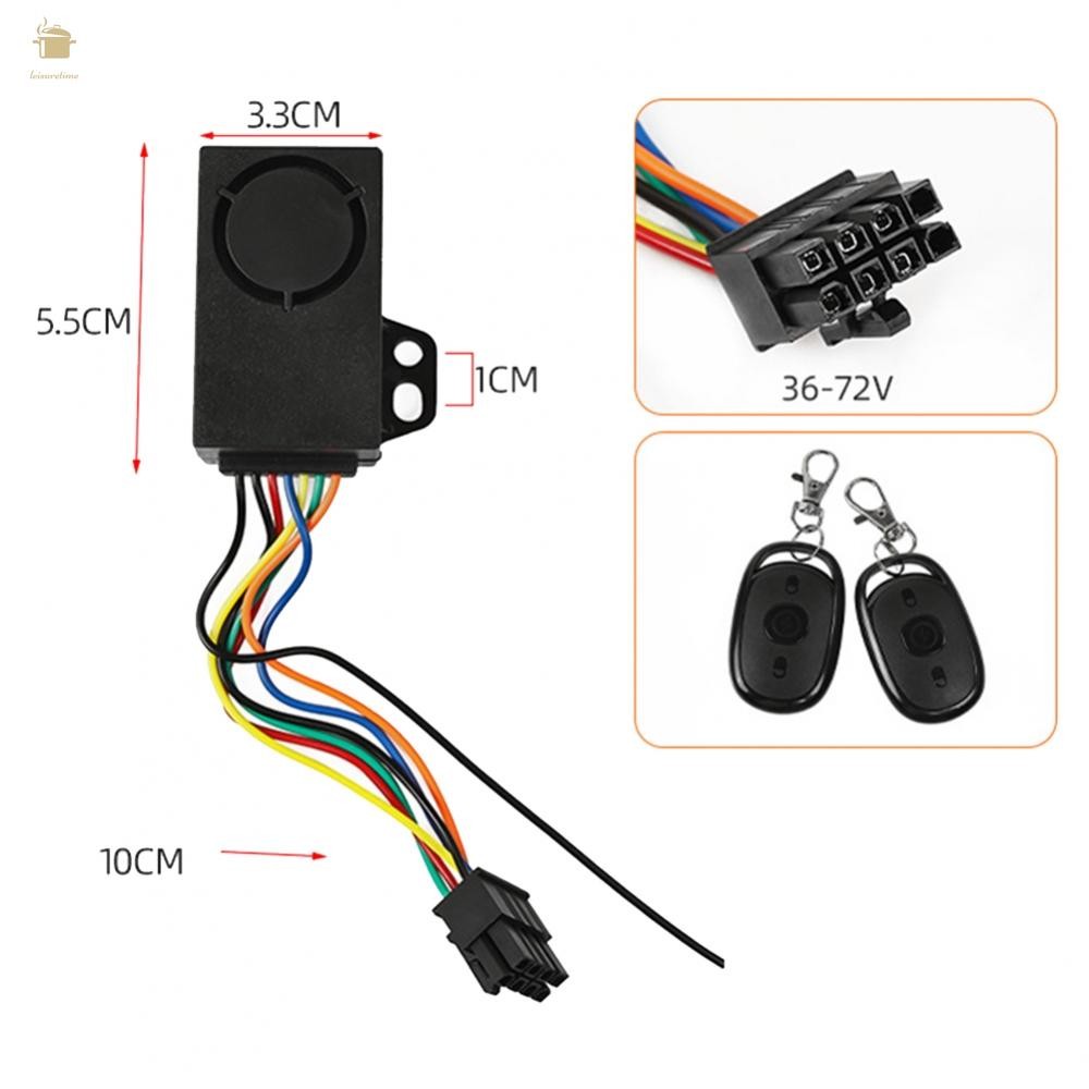 Ebike Dual Remote Control 6-pin Interface 8-pin Interface Keyless ...