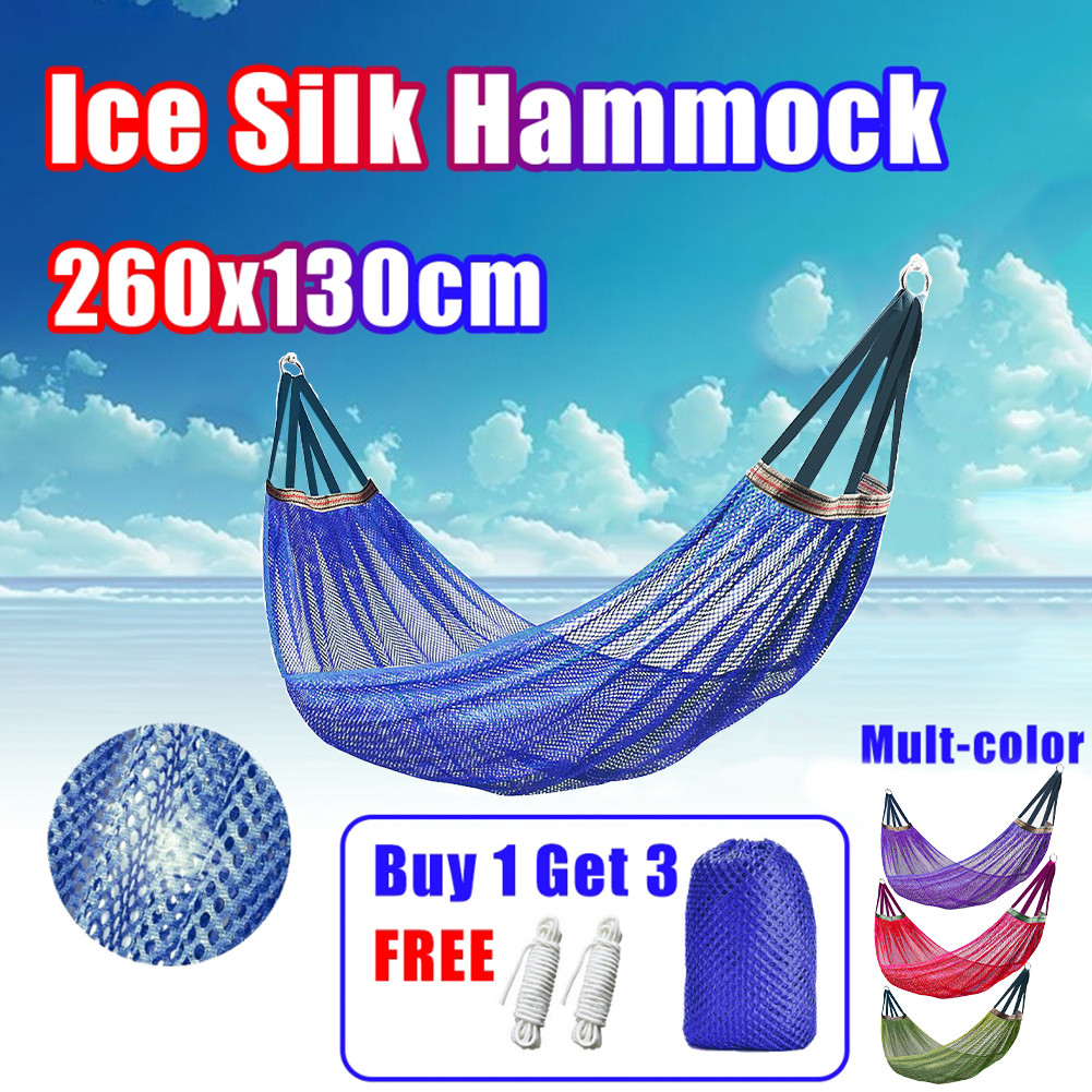 Duyan Travel Hammock with Storage Bag Duyan Ice silk Hammock Camping ...