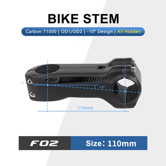 Fire Spider Full Carbon Stem 110mm od2 【公式通販】