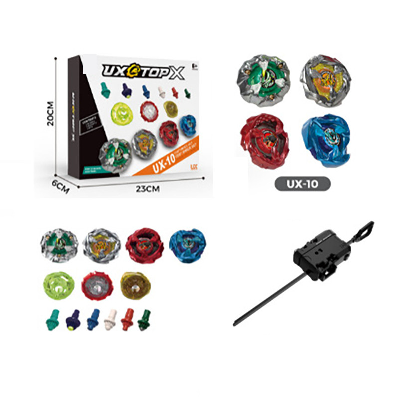 Beyblade Burst X UX-10 Knight Mail with Launcher Set Metal Beyblade ...
