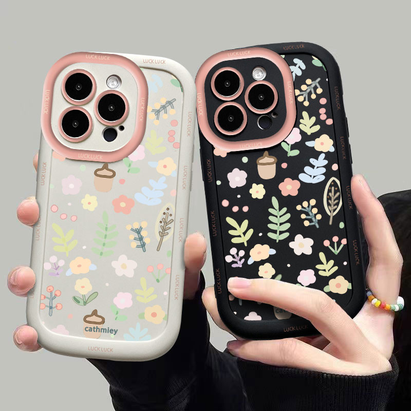 Cartoon Lovely Flower Casing For Redmi 13 4G 13C 12 12C 10C 10A 9C A3 ...