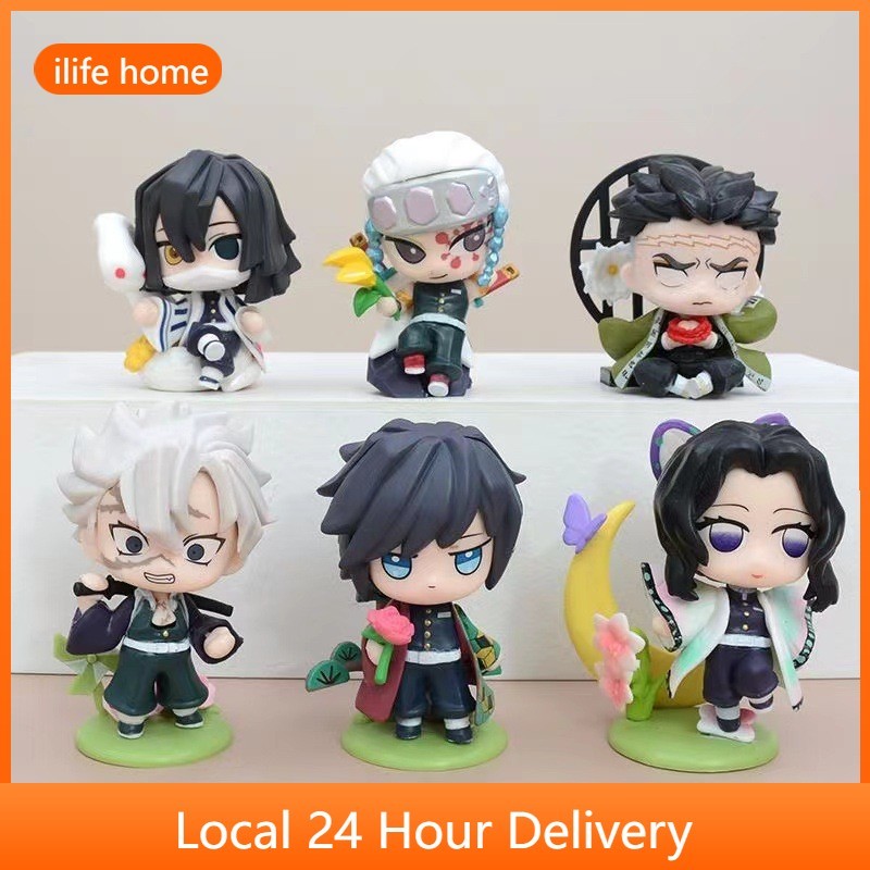 Shipping from Manila 6Pcs Demon Slayer Cosplay Nezuko Cute Zenitsu ...