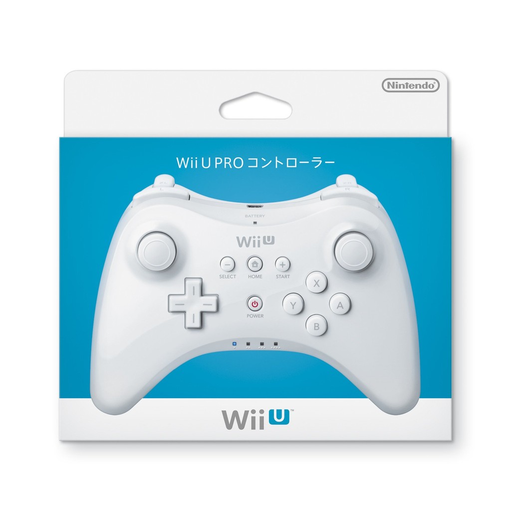 Wii U PRO Controller (shiro) | Shopee Philippines
