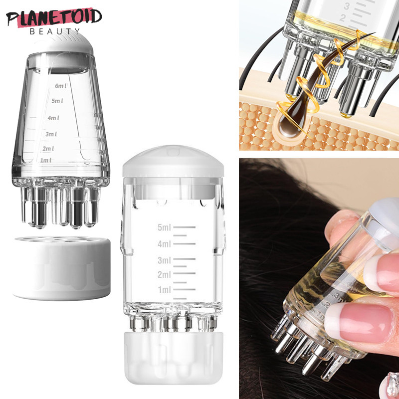 Scalp Applicator Liquid Comb Portable Mini Massage Comb Essential Oil ...