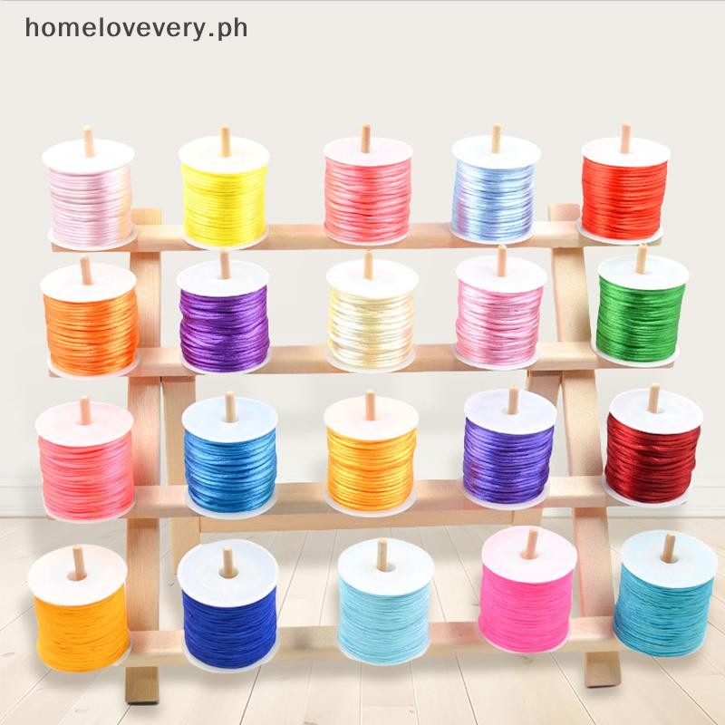 # lovevery # 12/20/30/60-axis Wooden Sewing Thread Rack Sewing Storage ...
