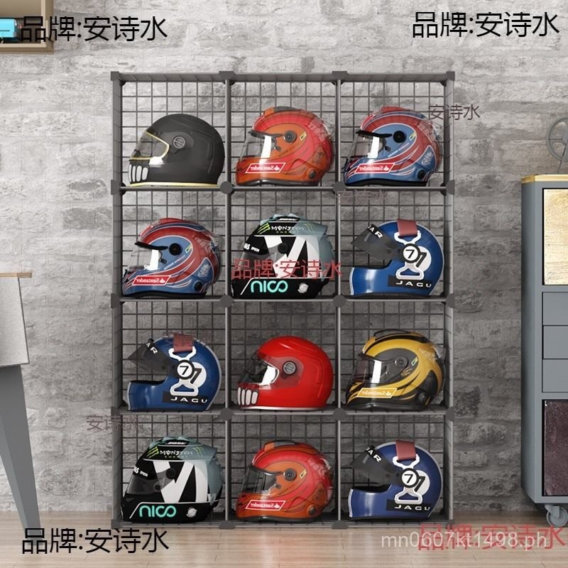 Display Cabinet Commercial Motorcycle Storage Accessories Display Stand ...