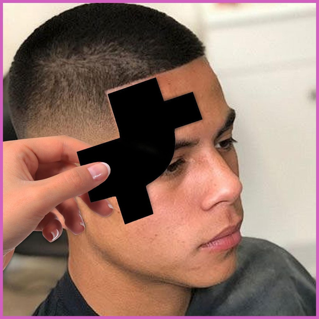 Edge Up Tool Hairline Beard Hairline Shaping Guide Card Enhancement