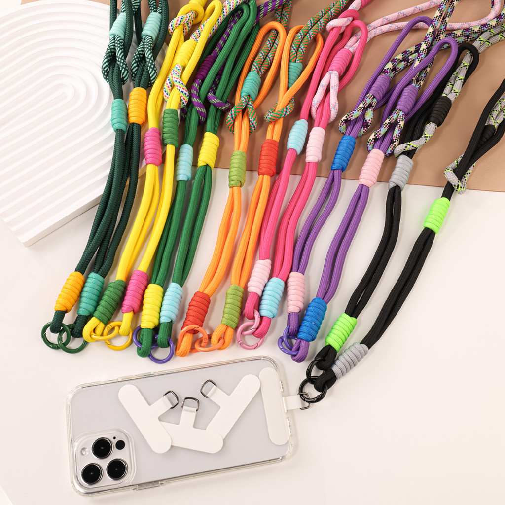 Universal Crossbody Bag Phone Rope With Patches Lanyard Mobile Strap ...