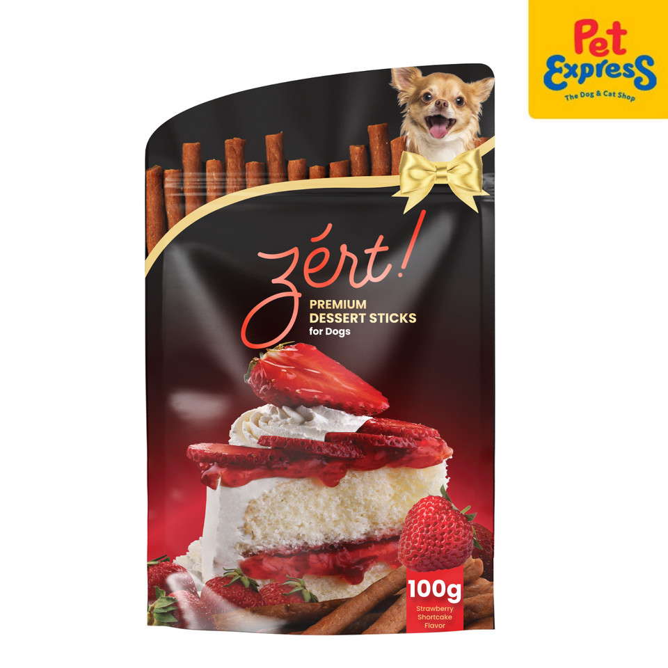 Zert Strawberry Shortcake Dog Treats 100g | Shopee Philippines