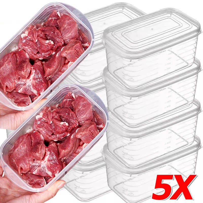 700ml Refrigerator Freeze Meat Food Preservation Boxes - Kitchen ...