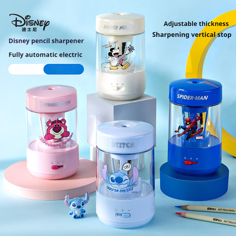 Disney Fully Automatic Pen Sharpening Device Electric Pencil Machine ...
