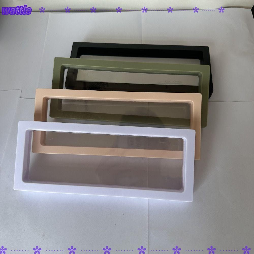 WATTLE Jewelry Display Box, Elastic Colorful Frame Jewelry Storage ...