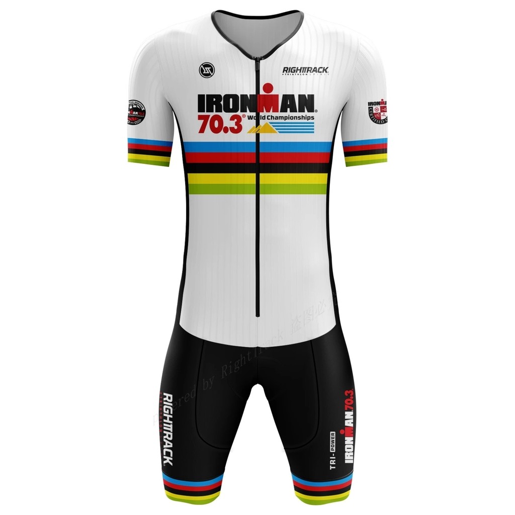 Dames Triathlon Fietsen Jersey Sets Jumpsuit Lange Mouw Bicyle Bike Riding Kleding Skinsuit Team Uniform Fietsen Sets (Color : 4, Size : Small