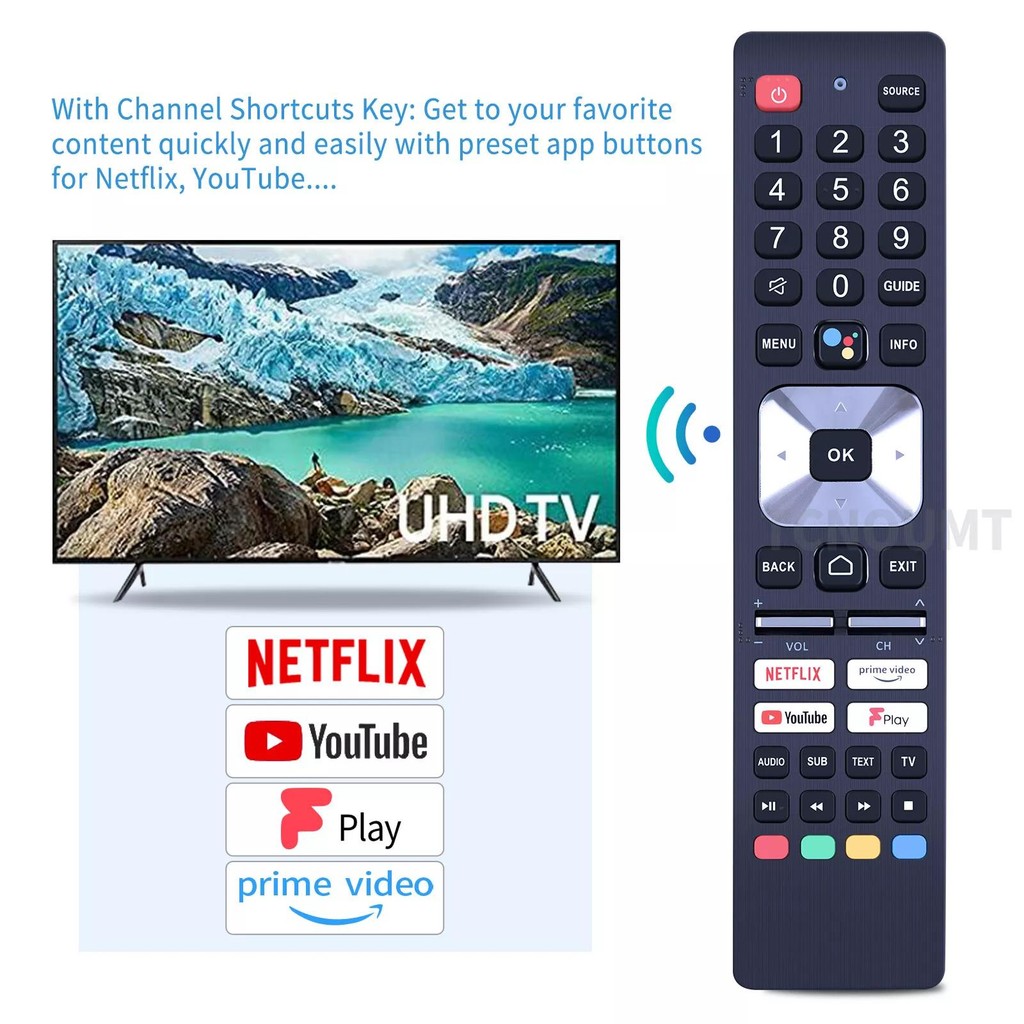 SH-V12 New Voice and NO Voice Suitable for Sharp Aquos TV Remote ...