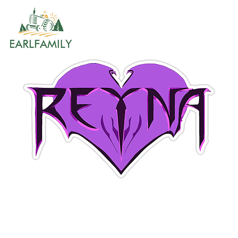 EARLFAMILY Reyna Spray Car Stickers Motorcycle Windshield Helmet Bumper ...