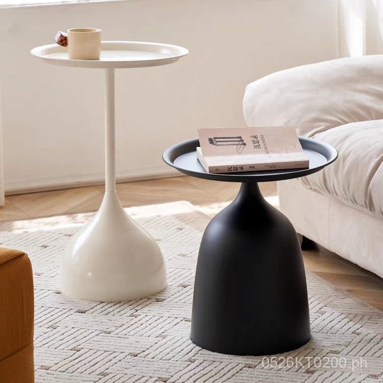 Sofa Small Round Side Table Small Coffee Table Bedside Corner Table# ...