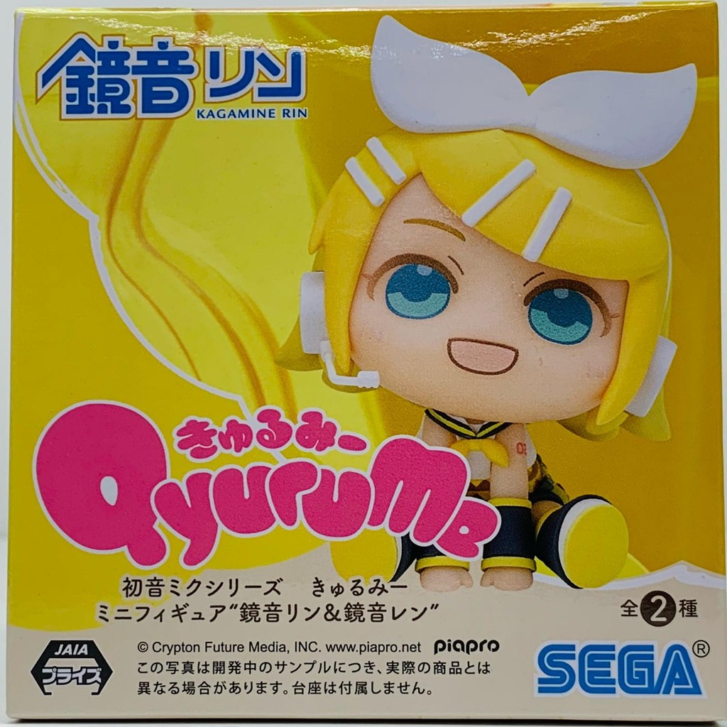 Vocaloid Figure Kagamine Rin Qyurume Sega D121388 Mini Figure Japan ...