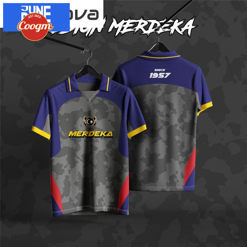1957 Merdeka Clothes 2025 68Th Jersey Merdeka Clothes 68 Years Jersey ...