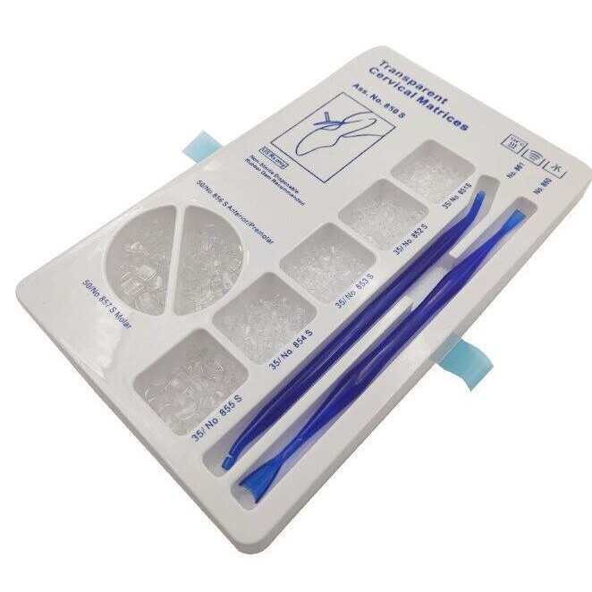 277PCS/Set Matrix Cervical Matrices Composite Gingival For Kerr Style ...