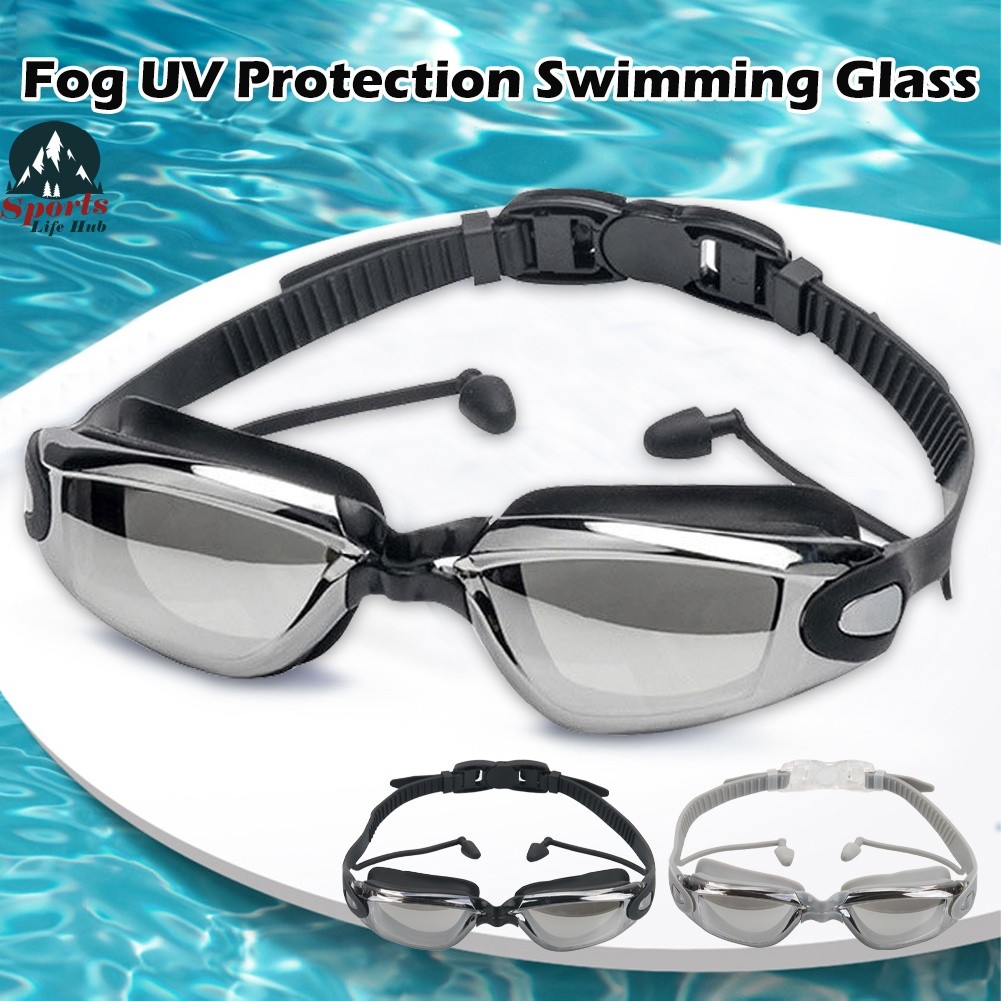 Adult Unisex Silver Googles main image 1