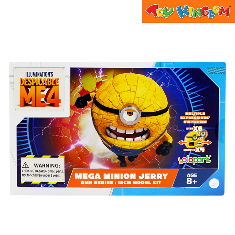 Despicable Me 4 AMK Series Mega Minion Jerry Action Figure | Shopee ...