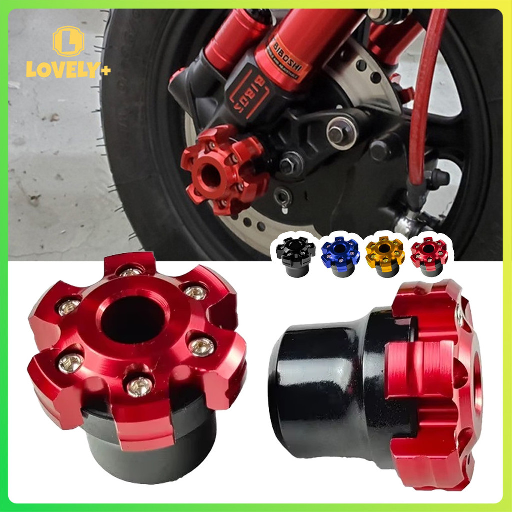 1Pair Motorcycle Axle Cap Alloy Axle Cup For Motorcycle Axel Cap ...