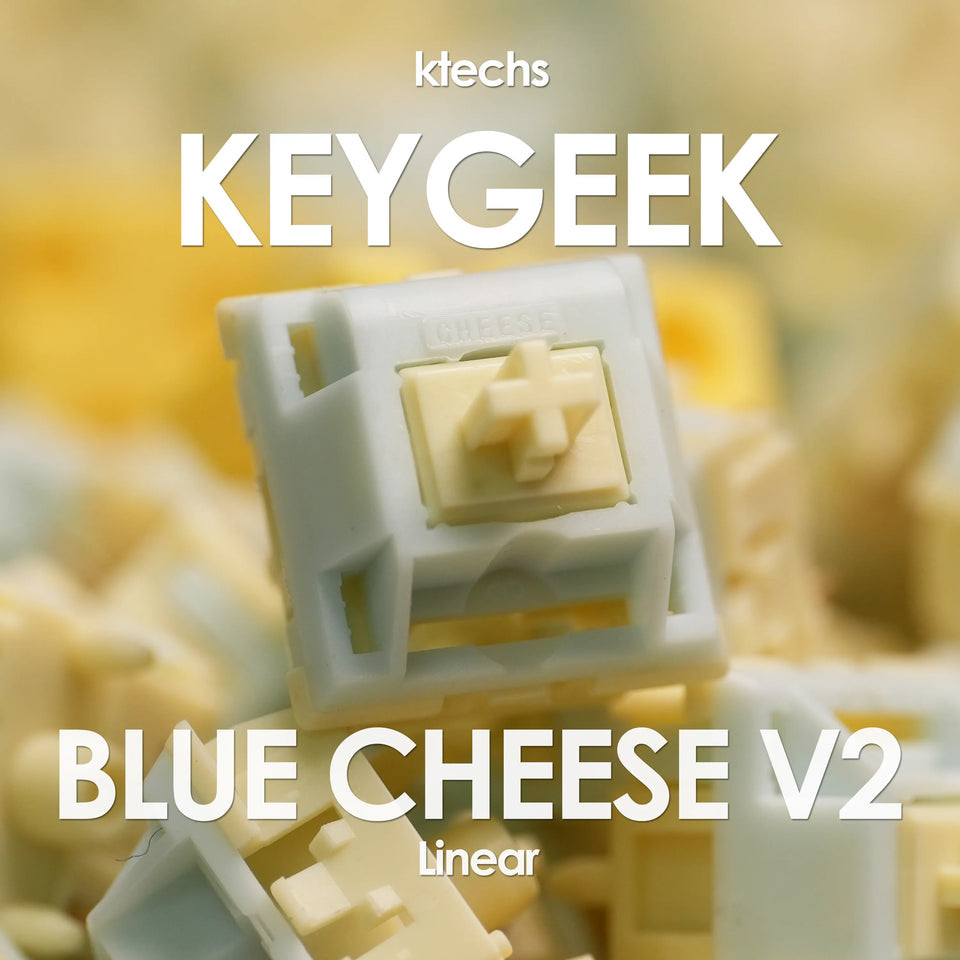 [ktechs] Blue Cheese V2 Linear Switch for Custom Mechanical Keyboards ...