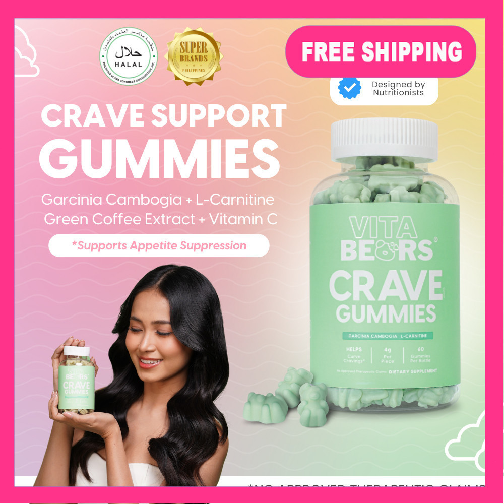 【COD!】VITABEARS Fat Buster Crave Support Gummies Garcinia Cambogia ...