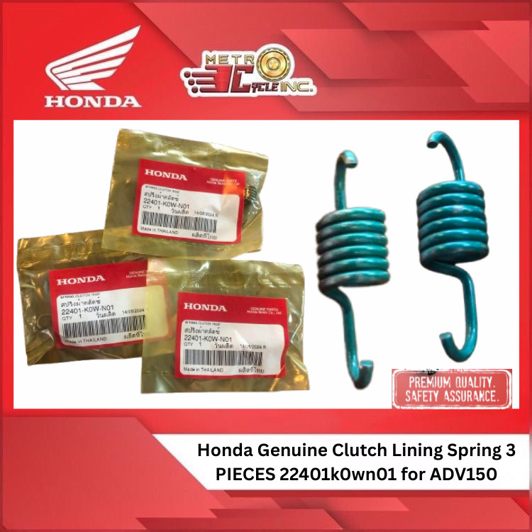 Honda Genuine Clutch Spring 22401K0WN01 for ADV150 [SOLD AS SET ...